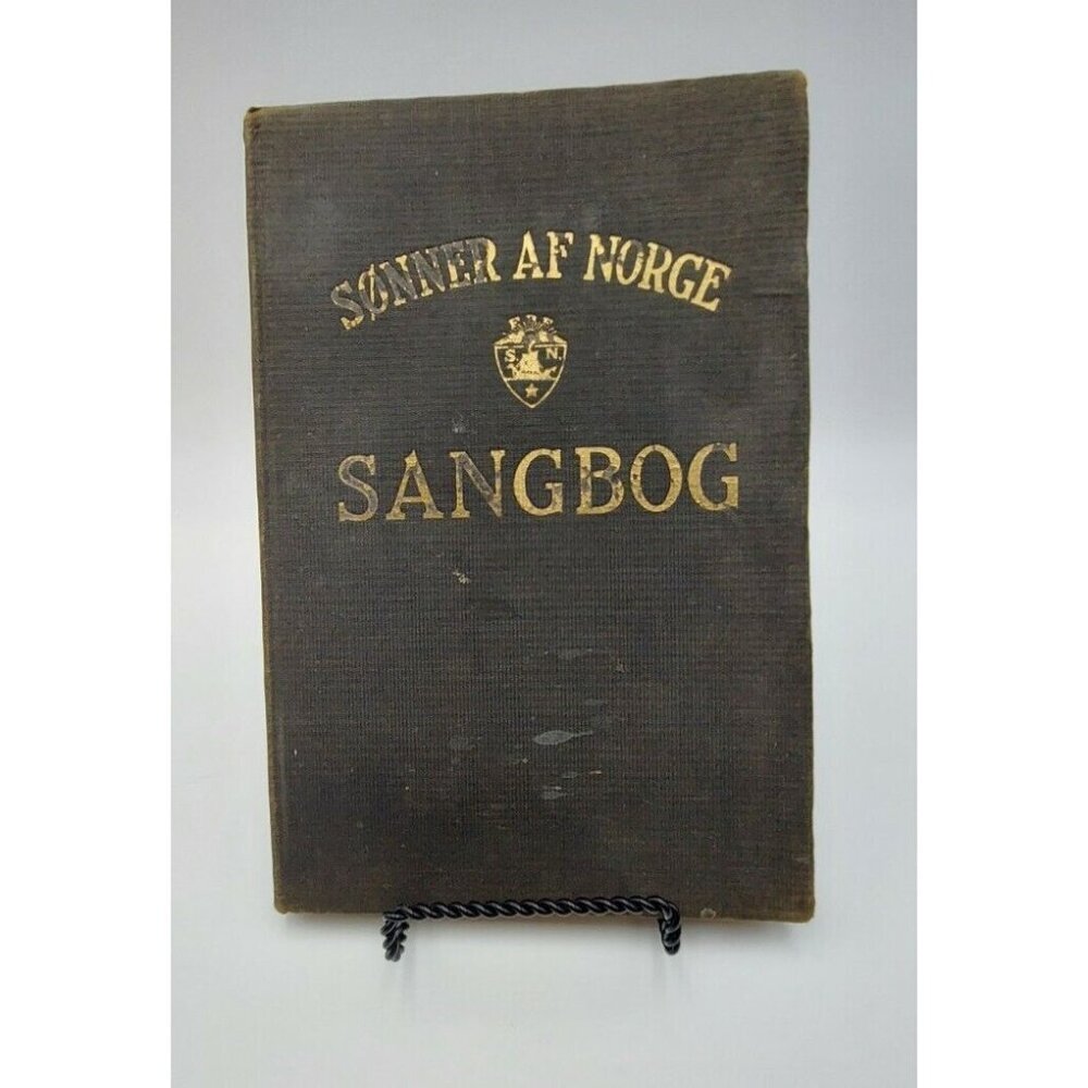 Norwegian Sangbog For Sonner AF Norge/Sons of Norway (1926) Carsten Woll